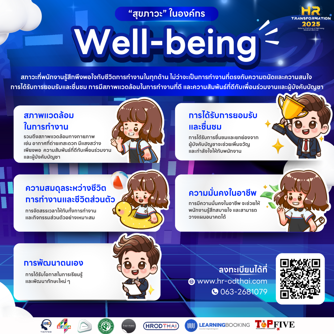 Well-being สุขภาวะในองค์กร