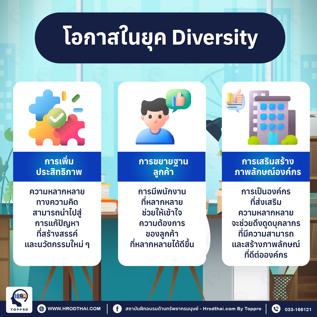 โอกาสในยุค Diversity