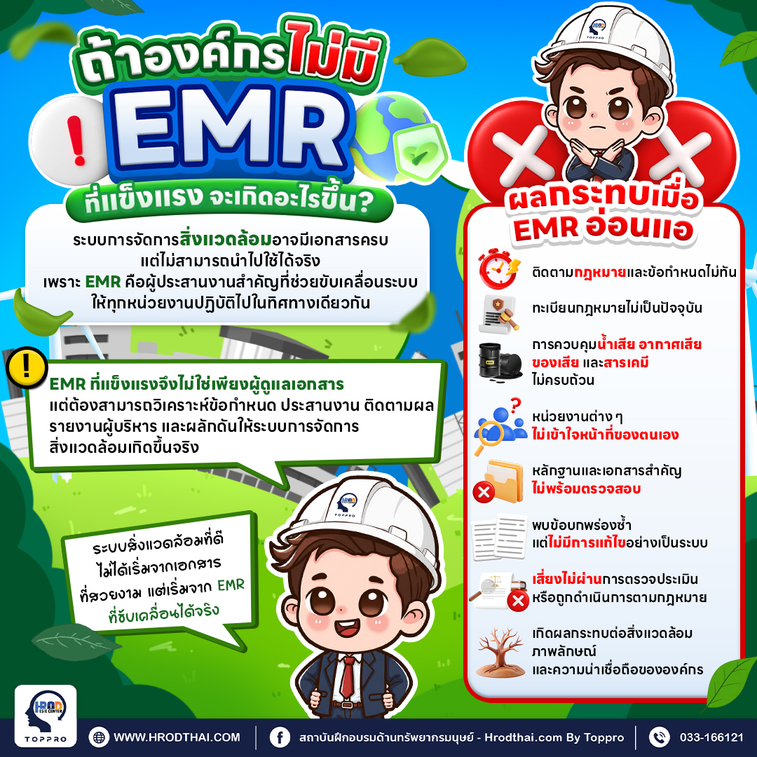 EMR คือใคร? ถ้าองค์กรไม่มี EMR ที่แข็งแรง จะเกิดอะไรขึ้น