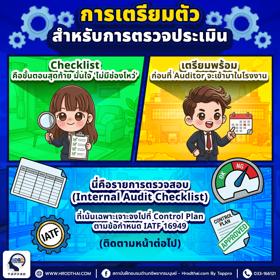การเตรียมตัวสำหรับการตรวจประเมิน